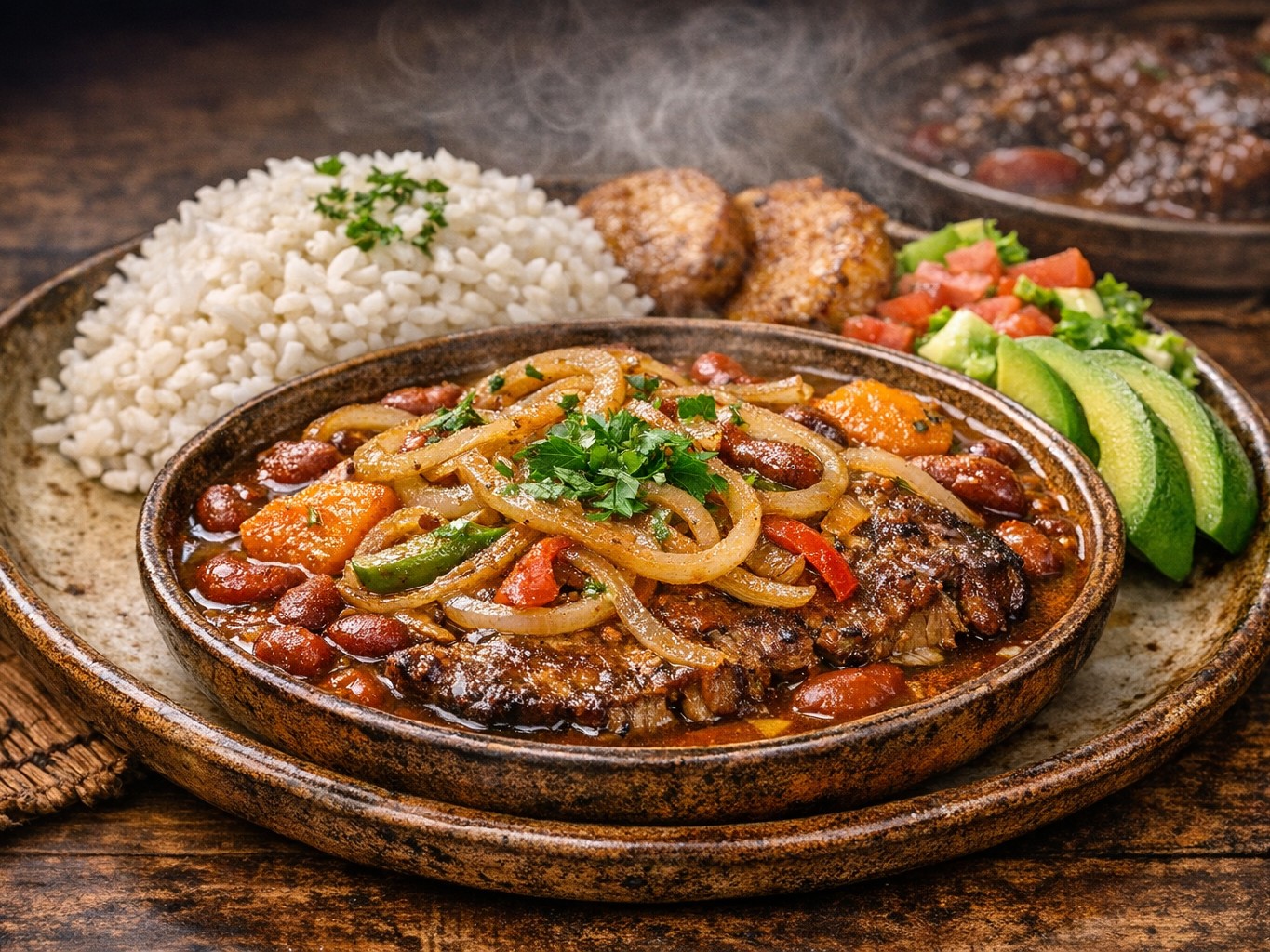 Bistec Encebollado